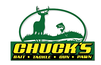 Chuck's Bait, Tackle, Gun, Pawn, and Jewelry logo