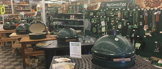 Big Green Egg, Chuck's Gun and Pawn, Ace Hardware