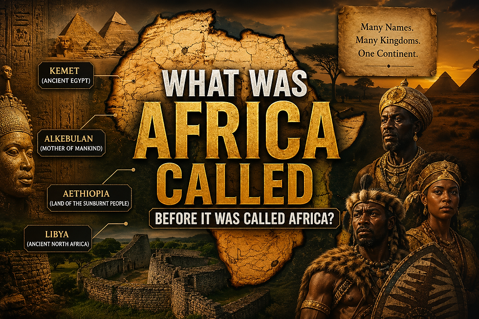 What Was Africa Called Before It Was Called Africa?