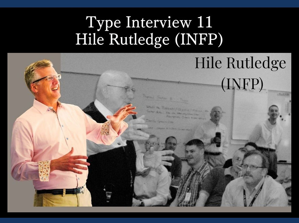Type Interview 11 / Type Story : ハイル・ラトリッジ (INFP)