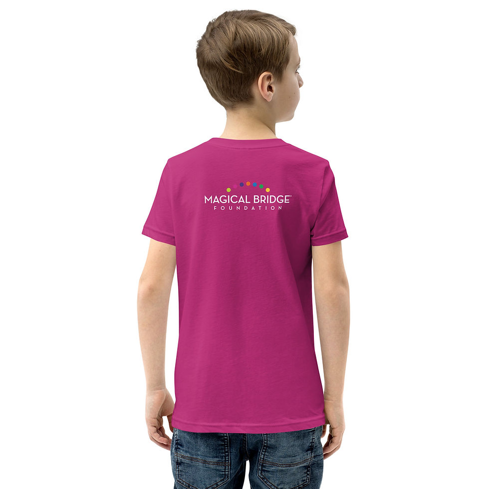 Thumbnail: Kindness is Magical - Colorful Youth Soft T-Shirt