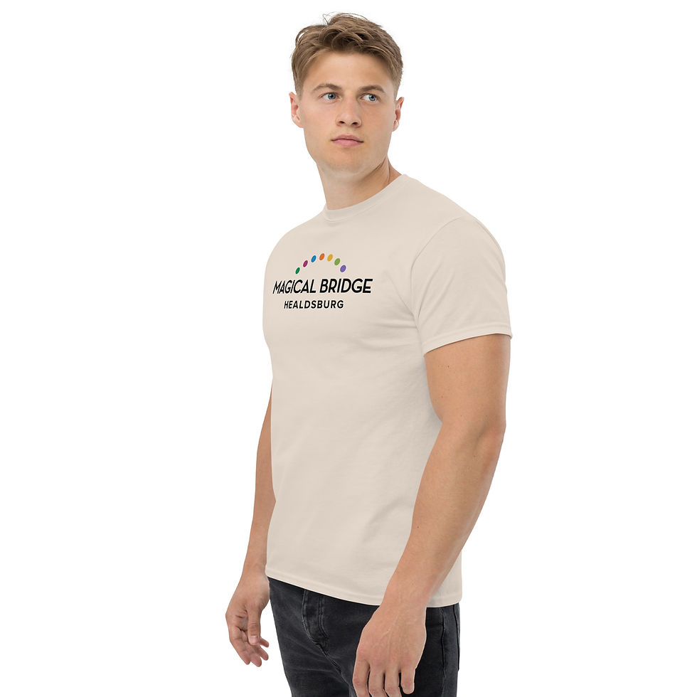 Thumbnail: Magical Bridge Healdsburg Unisex Classic Light Colored Tee