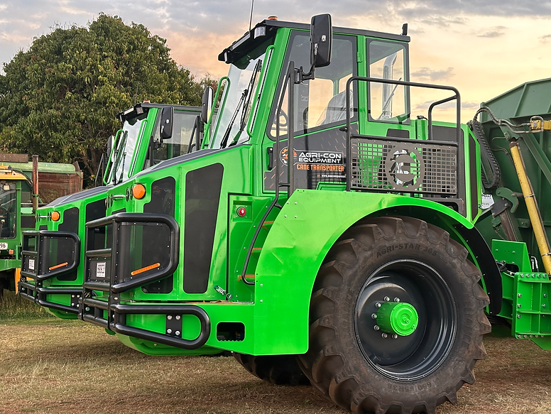 Ace transporter, cane tranporter, agri-con equipment, agri-con, farming, tractor