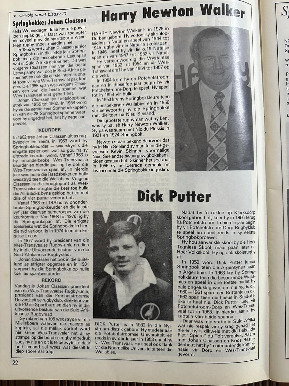 Image: Potchefstroom Dorp Rugbyklub