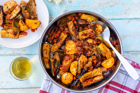 Briam – Greek Roasted Vegetables