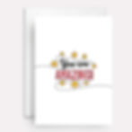 Encouragement card that says you are amazing on the cover.