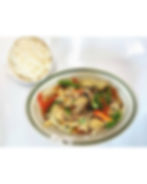54. Heo Xào Nấm Tây (Pork Sauteed w/Mushroom)