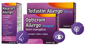 Opticrom Telfastin Nasacort Allergo