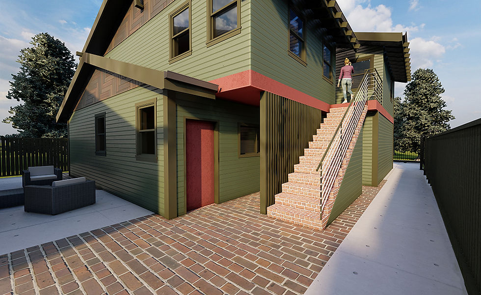 Long Beach Duplex Alvarez Architects