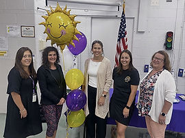 Jennifer Phenicie visits Avon Early Learning Center