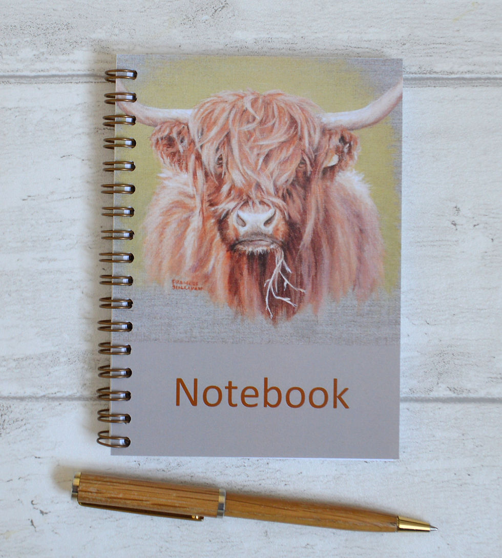 Thumbnail: Highland Cow Notebooks
