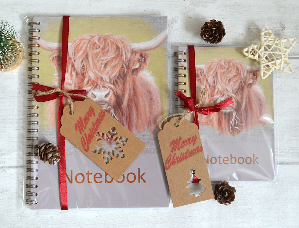 Thumbnail: Highland Cow Notebooks