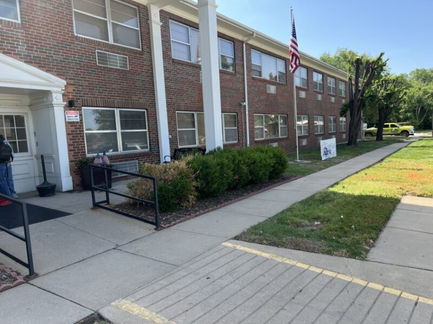 Flower bed clean up and hedge trimming