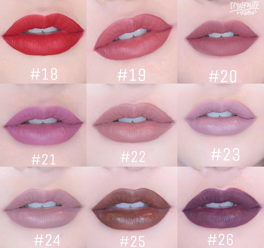 9 ส ใหม จาก Golden Rose Longstay Liquid Matte Lipstick Kissproof ม นสว 9 ส ใหม จาก Golden Rose Longstay Liquid Matte Lipstick Kissproof ม นสว