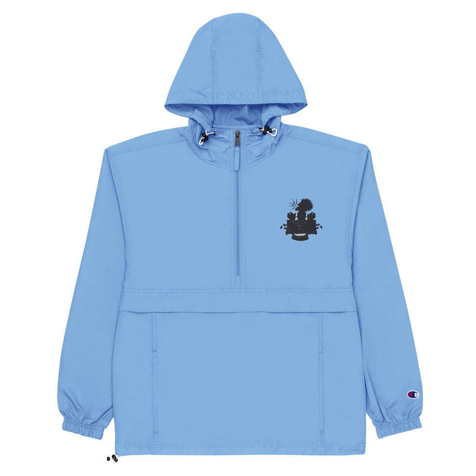 Thumbnail: Embroidered Champion Packable Jacket