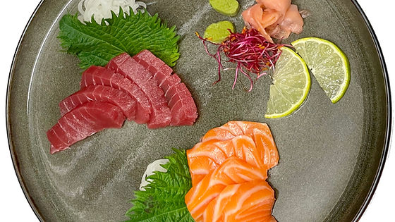 Menu sashimi
