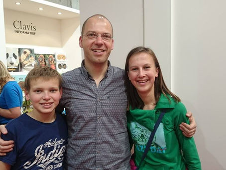 Met fans op de foto!