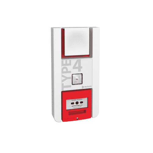 Miniature : Alarme type 4 +flash/ N. F sur batterie