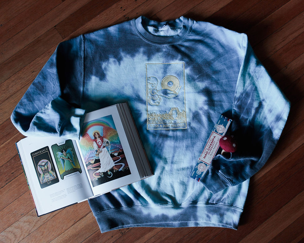 Thumbnail: Ace of Records Vintage Embroidered Sweatshirts