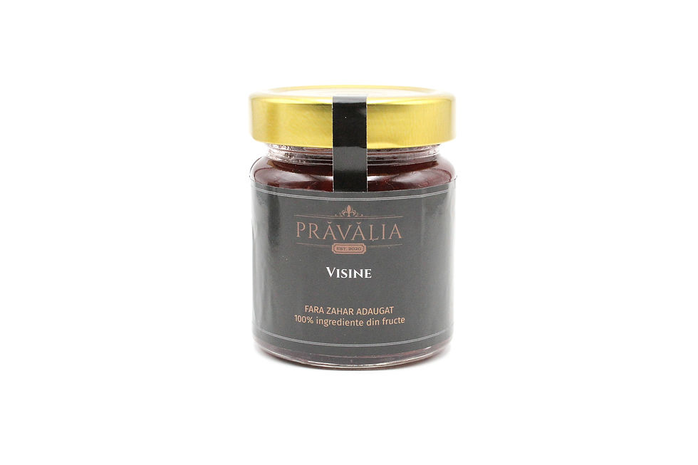 Miniatură: DULCEATA DE VISINE FARA ZAHAR de la PRĂVĂLIA  220gr