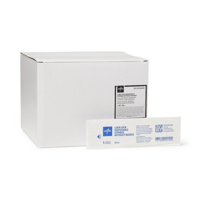 Thumbnail: Medline Syringe Only; 3 mL, Luer Lock