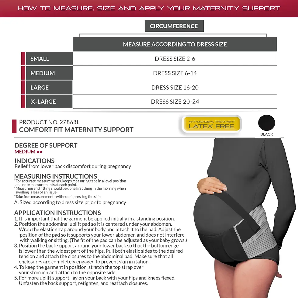 Thumbnail: The OTC 2786 Comfort Fit maternity support