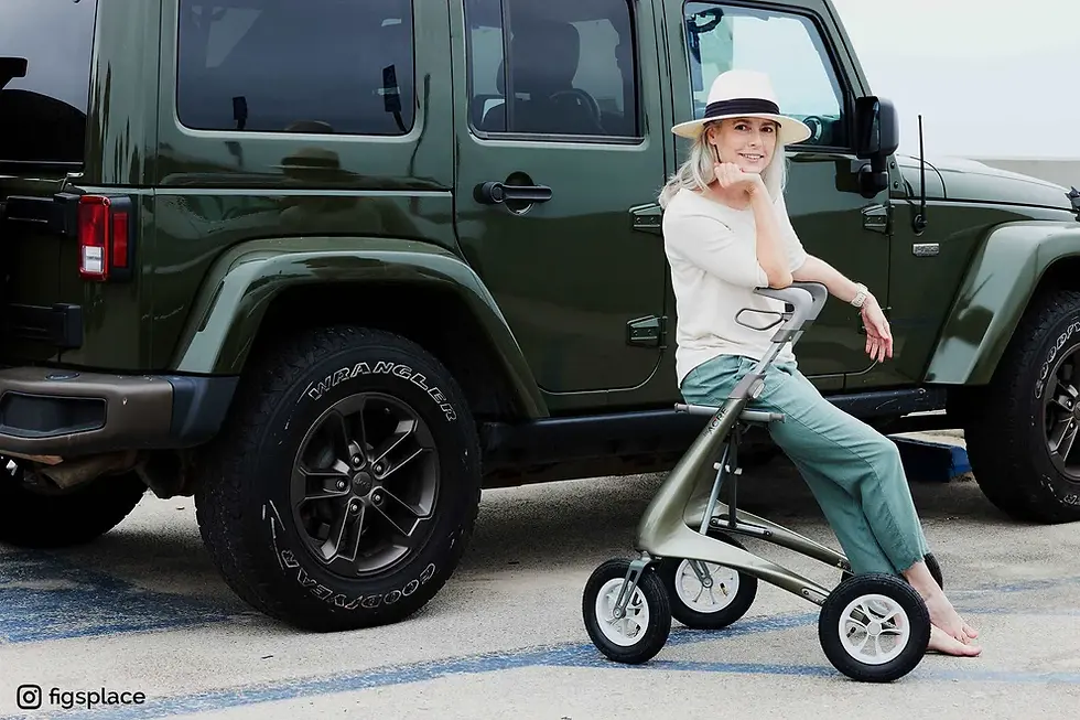 Thumbnail: ByACRE CARBON OVERLAND ROLLATOR 5