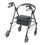Thumbnail: Drive medical Travel Rollator, walker with a Seat, Black