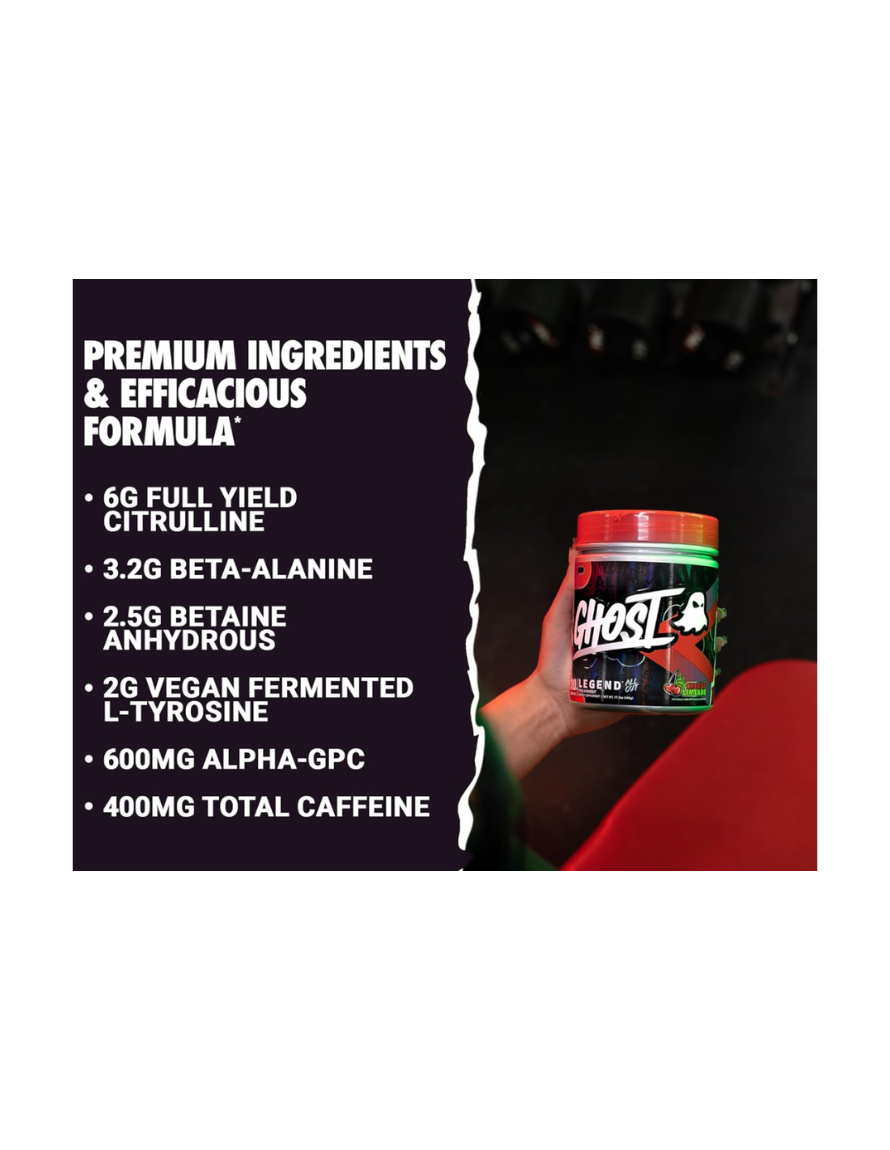 Miniatura: Ghost Legend All Out PWO 20 Serv | Pre Workout de Energia y Rendimiento