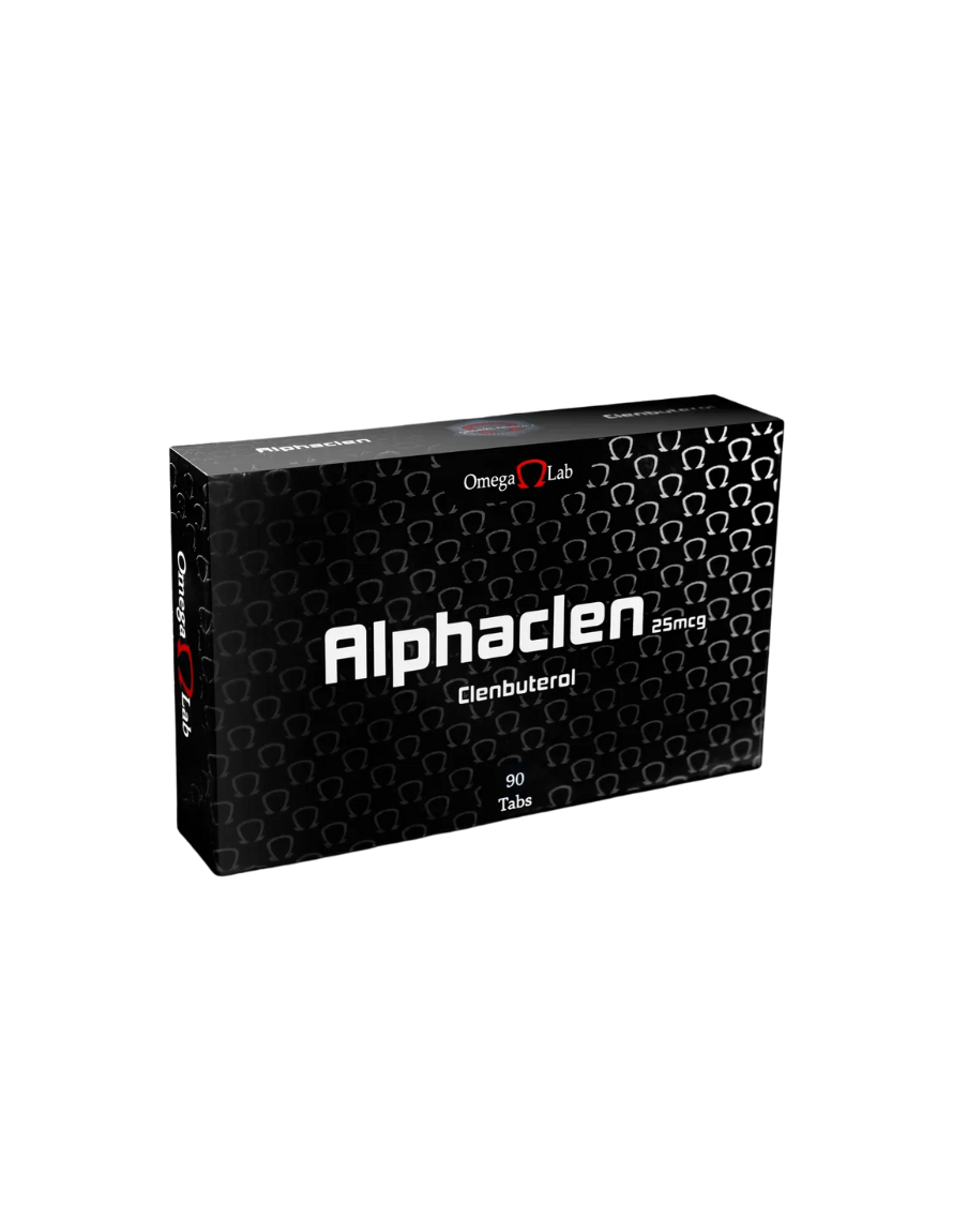 Omega Alphaclen-Clenbuterol 90 Tabs-25mcgr