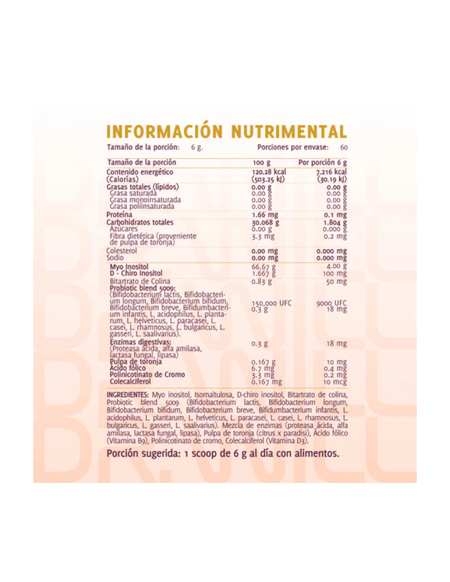 Miniatura: Dr Will Myo & D Chiro Inositol Polvo 360 Grs | Suplemento para SOP, Fertilidad