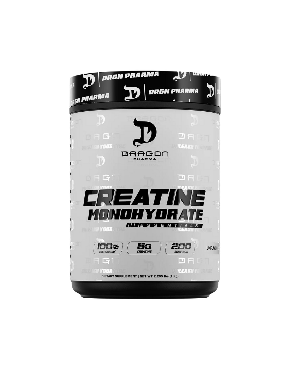 Dragon Creatine Mono 1000g Sin Sabor – Creatina Monohidratada Pura