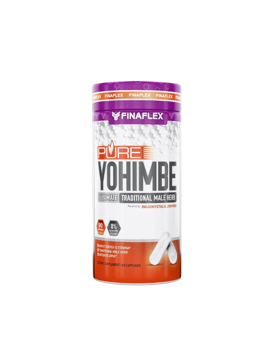 FinaFlex Pure Yohimbre 90 Caps – Extracto de Yohimbina para Quema de Grasa