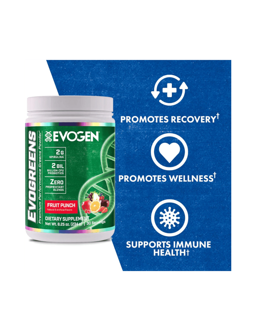 Miniatura: Evo Evogreens 30 Serv – Superalimento Verde con Probióticos y Antioxidantes