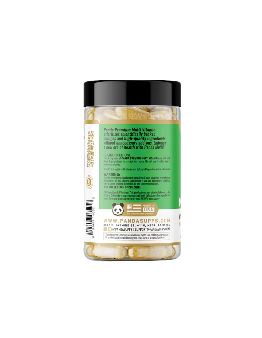 Miniatura: Panda Multi Vitamin 120 Caps – Multivitamínico Avanzado para Nutrición Avanzada
