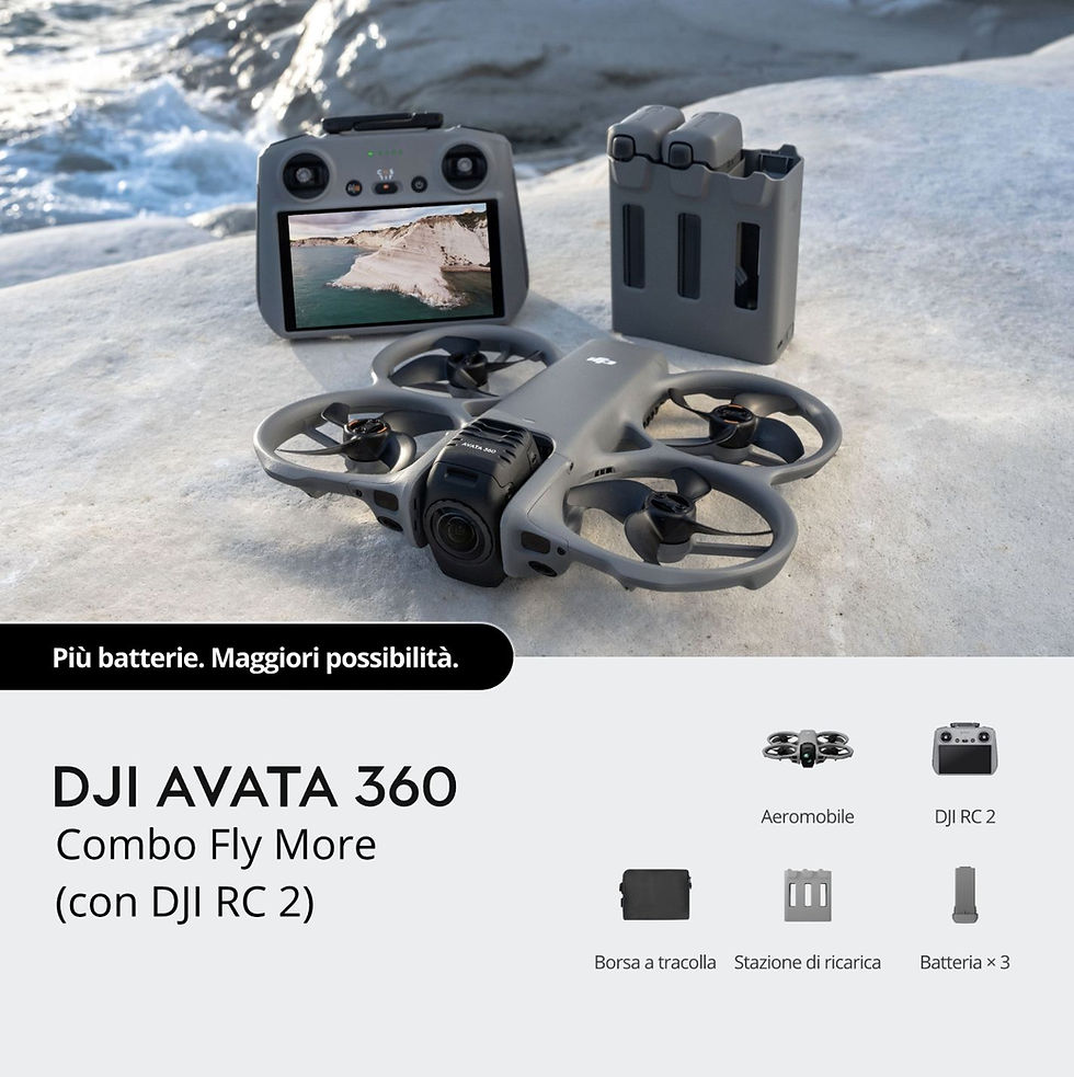 DJI Avata 360 Combo Fly More (con DJI RC 2)