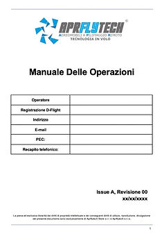 manuale di volo enac drone certifiazione operatore