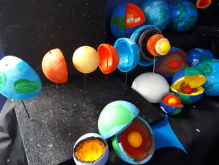 Camadas internas da Terra.