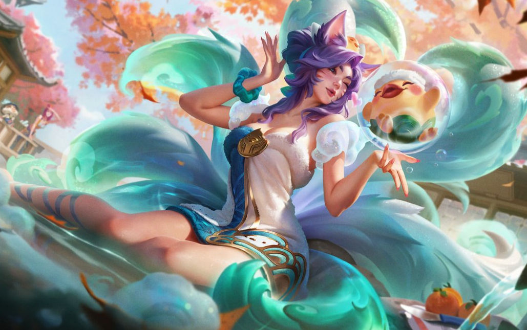 Spirit Blossom Springs Ahri