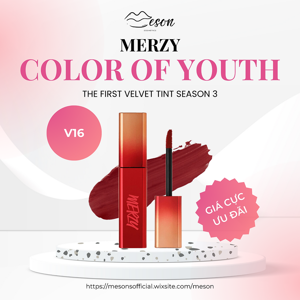 Hình thu nhỏ: MERZY THE FIRST VELVET TINT SEASON 3 COLOR OF YOUTH