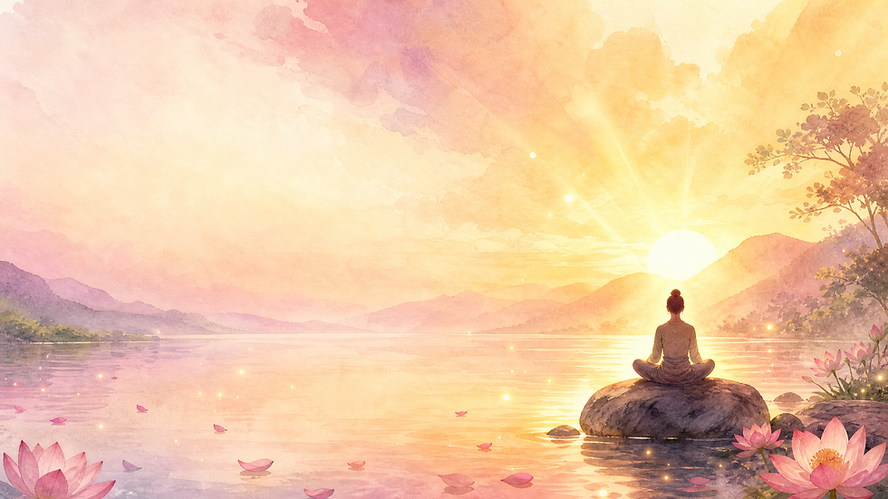 30 Days of Light spiritual affirmations by Sennguru