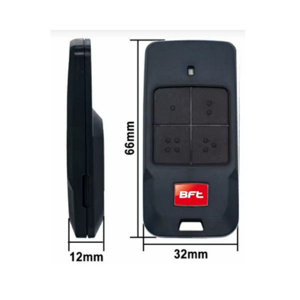 TELECOMANDO ORIGINALE BFT MITTO B RCB02 R1 433,92 MHZ ROLLING CODE
