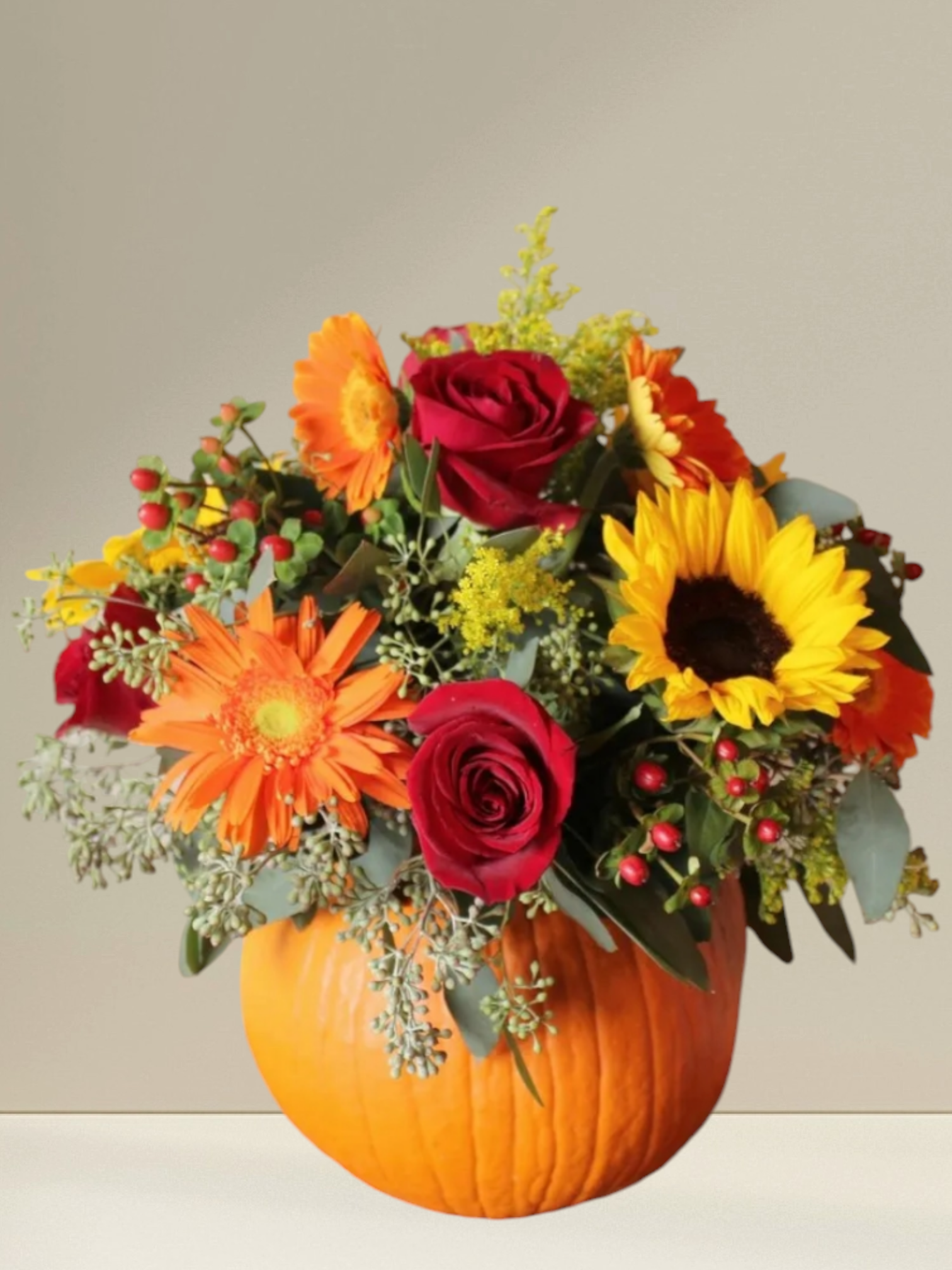 Deluxe Pumpkin Arrangement