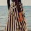 Thumbnail: 'Cote' Wrap around maxi skirt in Midnight cream (CRBW210)