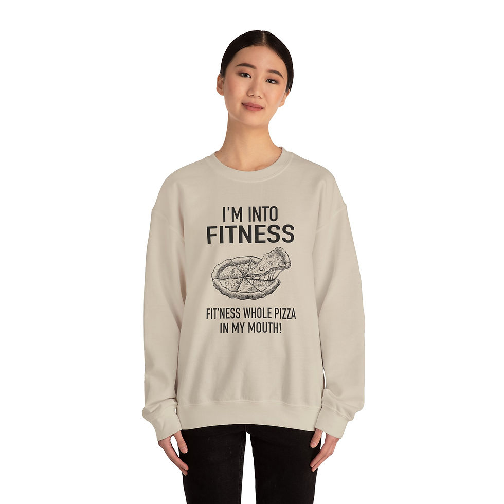 Thumbnail: Irresistible Pizza Pun Sweatshirt