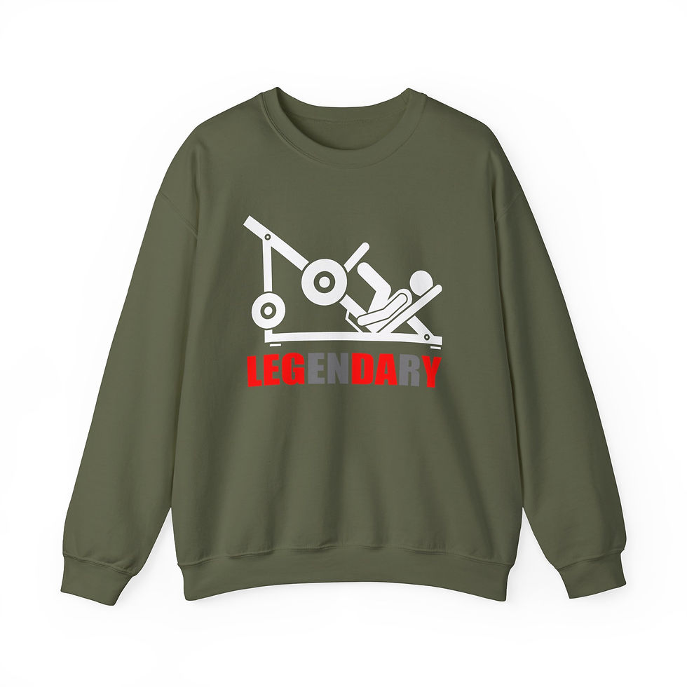 Thumbnail: Fierce Legendary Leg-Day Sweatshirt