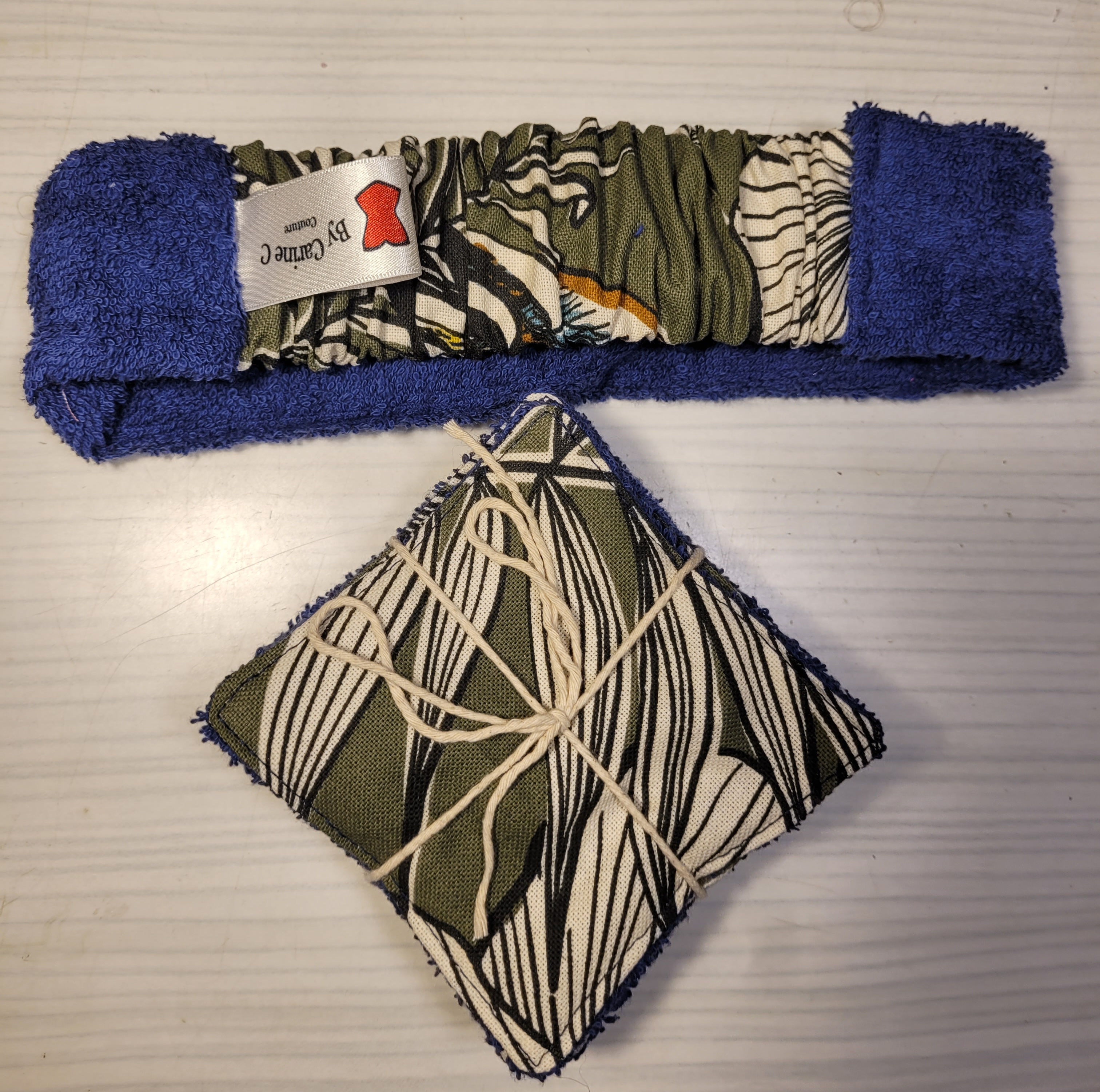 Kit beauté bleu et vert