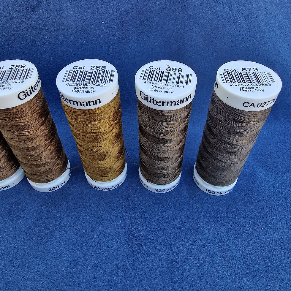 Miniature : Bobine de fil pour tout coudre 200m, polyester col 673