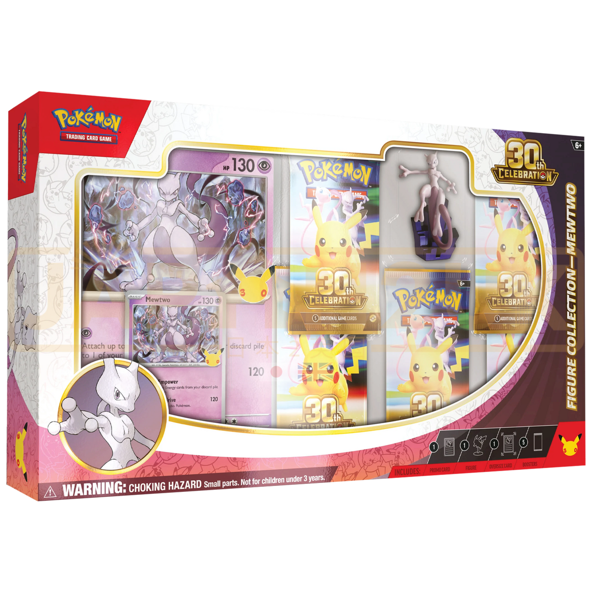 Pokémon TCG: 30th Celebration Figure Collection — Mewtwo