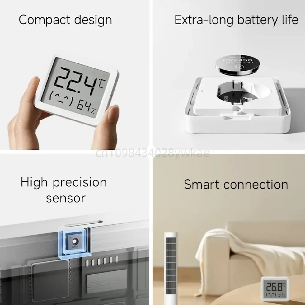 Thumbnail: Mijia Electronic Temperature and Humidity Meter 3 Mini Temperature and Humidity